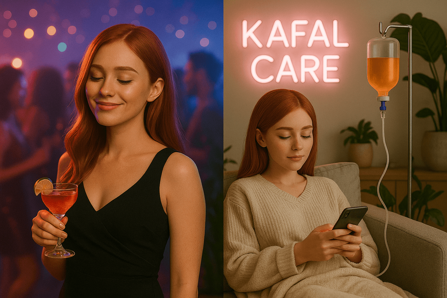 Party Animal IV Therapy Nepal illustration