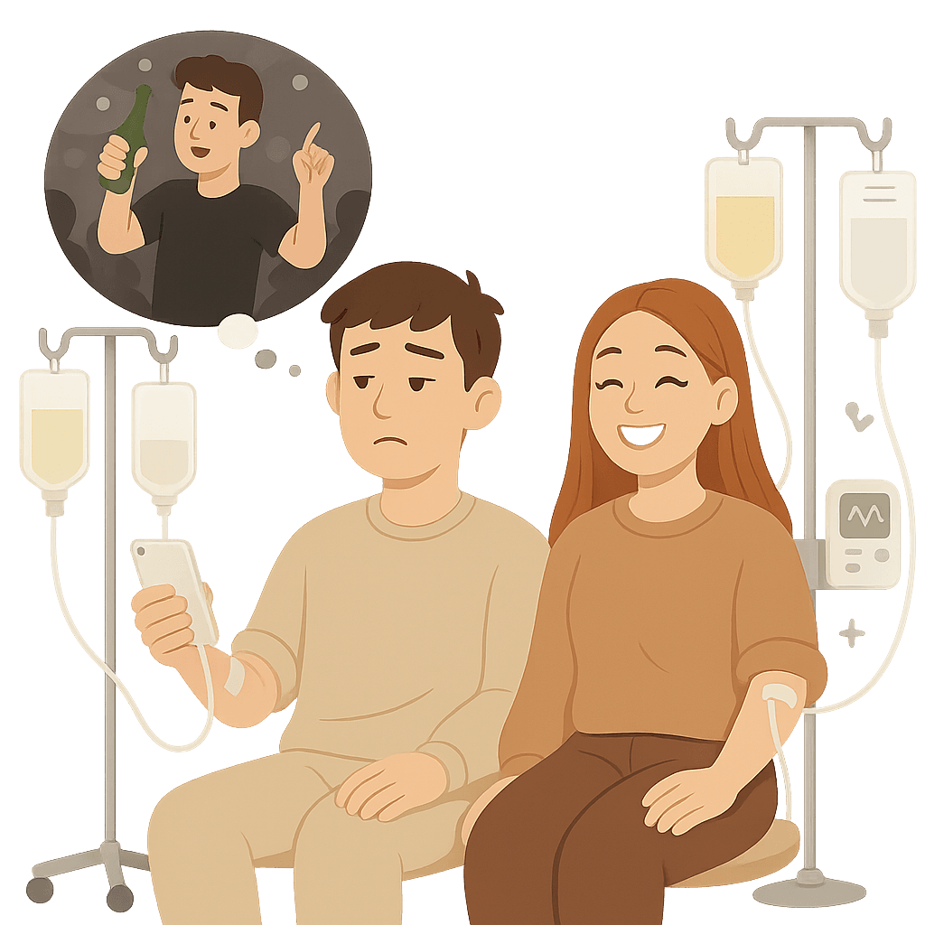 Hydration IV Therapy Nepal illustration